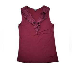 Le Chateau top, burgundy, XL.